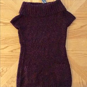 INC NWT Short Sleeved Tunic Sweater